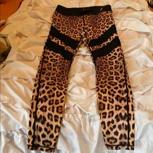 DYE cheetah leggings
